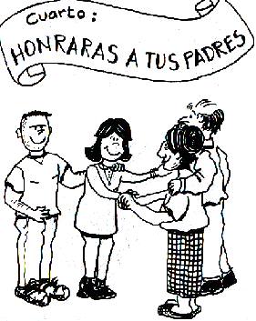 Honrarás a tu padre y a tu madre Honrarás a tu padre y a tu madre