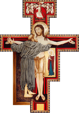 Oraci�n ante el crucifijo de San Dami�n